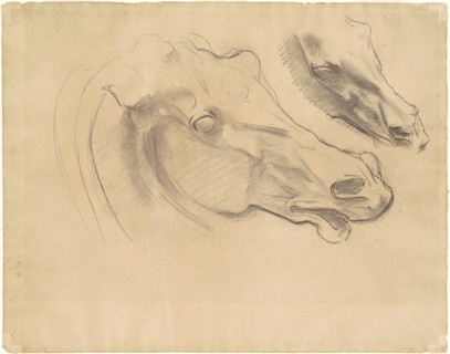 Studies for "Apollo in His Chariot with the Hours", 1922-1925.