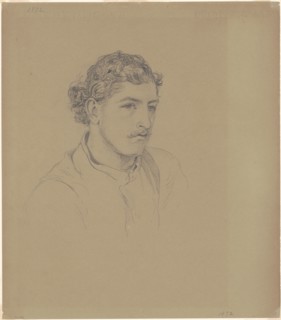 Man with Curly Hair, 1872.