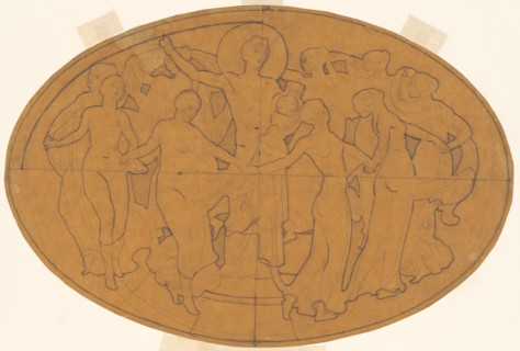 Study for "Apollo and the Muses", c. 1921.