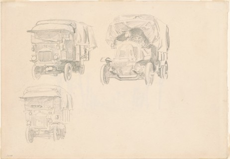 Trucks [recto], 1918.
