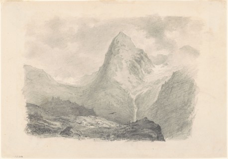 The Alps [recto], 1868-1869.
