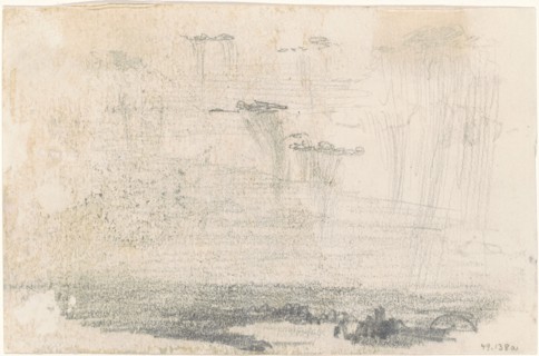 Clouds [verso], 1870-1872.