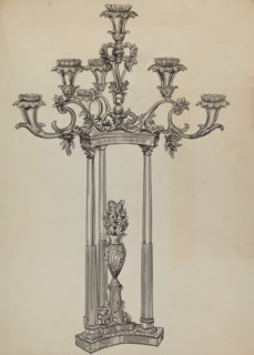 Candlestick, c. 1936.