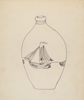 Flask, c. 1939.