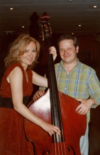 Nicki Parrott, Malcolm Creese, Blackpool Jazz Party, 2007.