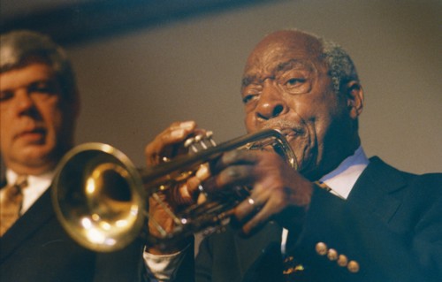 Joe Wilder and Randy Sandke, Swinging Jazz Party, Blackpool, 2005.
