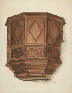 Pulpit, 1938.