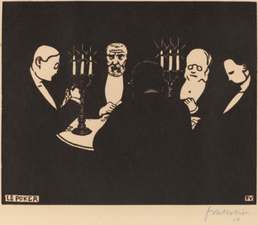 Le Poker (Poker), 1896.