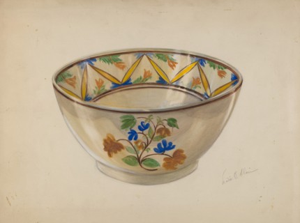 Bowl, c. 1936.