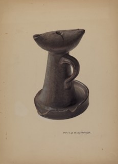Lamp, c. 1938.