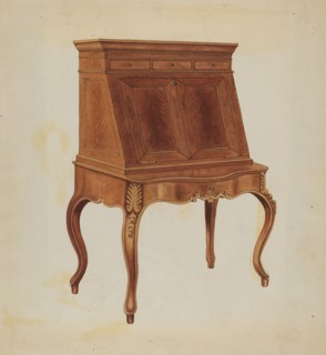 Desk, c. 1936.