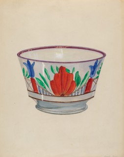 Bowl, c. 1936.