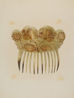 Comb, c. 1939.