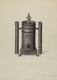 Stove, c. 1937.