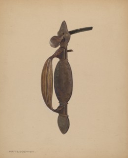 Latch, c. 1939.