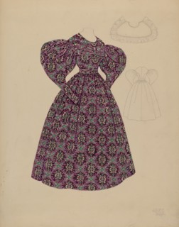 Dress, c. 1937.