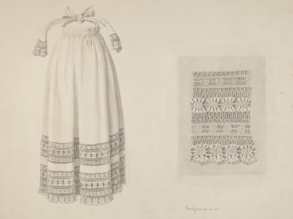 Apron, c. 1940.