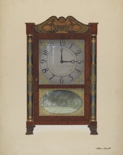 Clock, c. 1938.