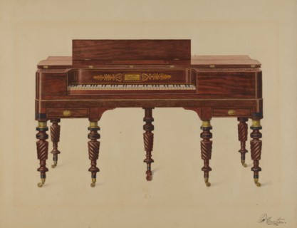 Piano, c. 1936.