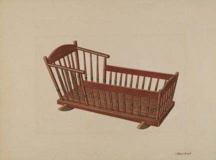 Cradle, c. 1938.
