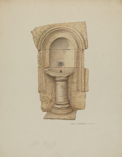 Lavabo, c. 1940.