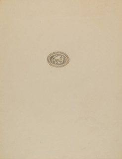 Brooch, c. 1936.