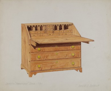 Desk, 1935/1942.