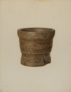 Mortar, c. 1940.
