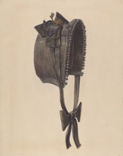 Bonnet, c. 1938.