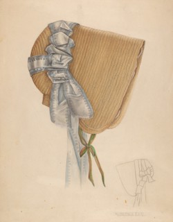 Bonnet, c. 1937.