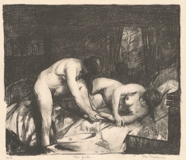 Two Girls, 1917.