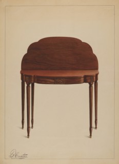Card Table, 1937.