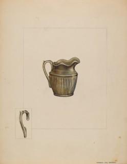 Pitcher, c. 1937.
