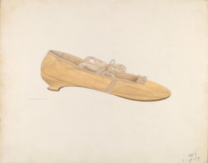 Slipper, c. 1941.