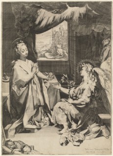The Annunciation.