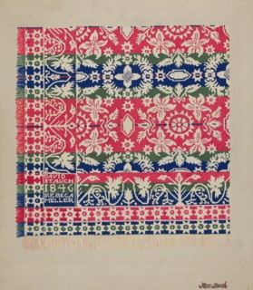 Coverlet, c. 1937.