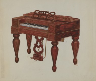 Melodeon, c. 1936.