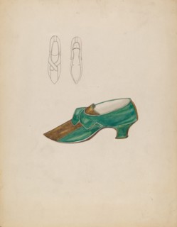 Slippers, c. 1936.