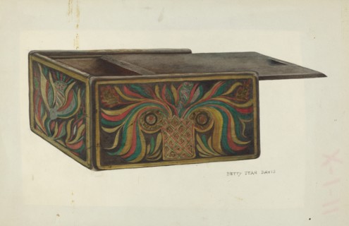 Wood Box, c. 1953.