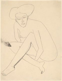 Dodo Seated, 1910.