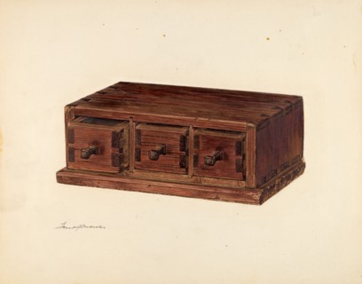 Spice Box, c. 1940.