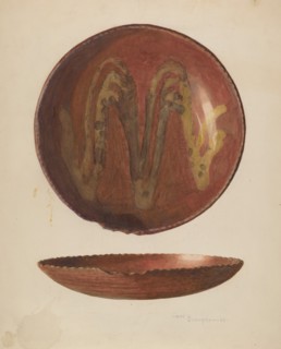 Pie Plate, c. 1939.