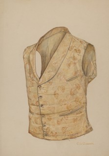Waistcoat, c. 1941.