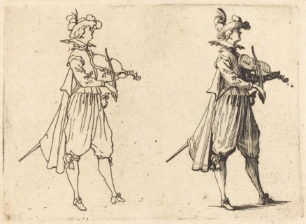 Violinist, c. 1617.