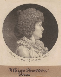 Eliza Hewson, 1798.