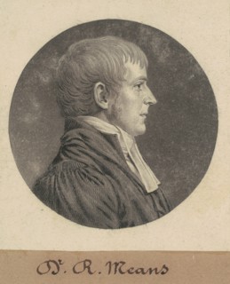 Robert Means, 1809.