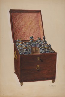 Wine Chest, c. 1937.