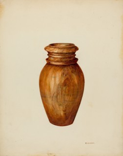 Maple Vase, c. 1938.