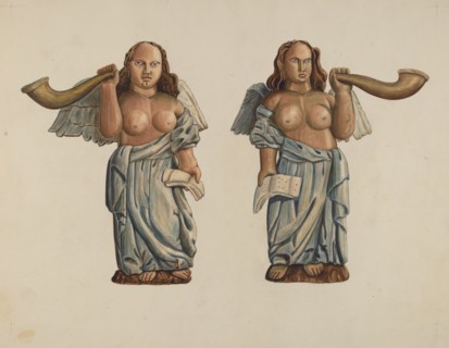 Two Angels, c. 1938.