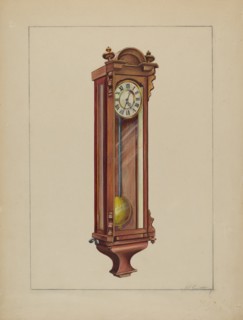Wall Clock, c. 1937.